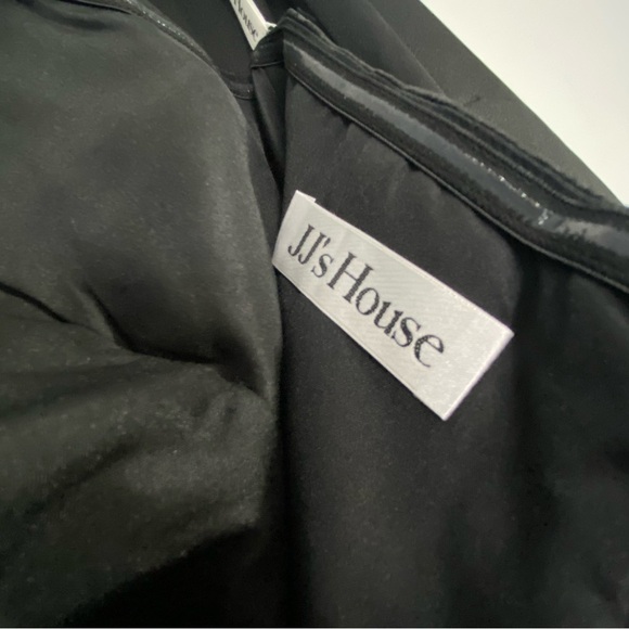 JJ's House A-line Halter V-Neck Chiffon Bridesmaid Dress - Picture 10 of 11